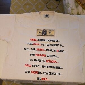 GUC Y2K Motivational Graphic Tee in Cream